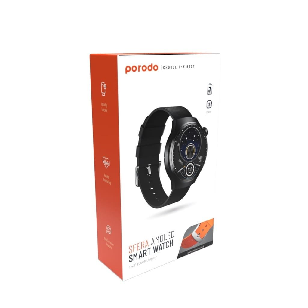 PORODO SFERA AMOLED SMART WATCH thumbnail 4