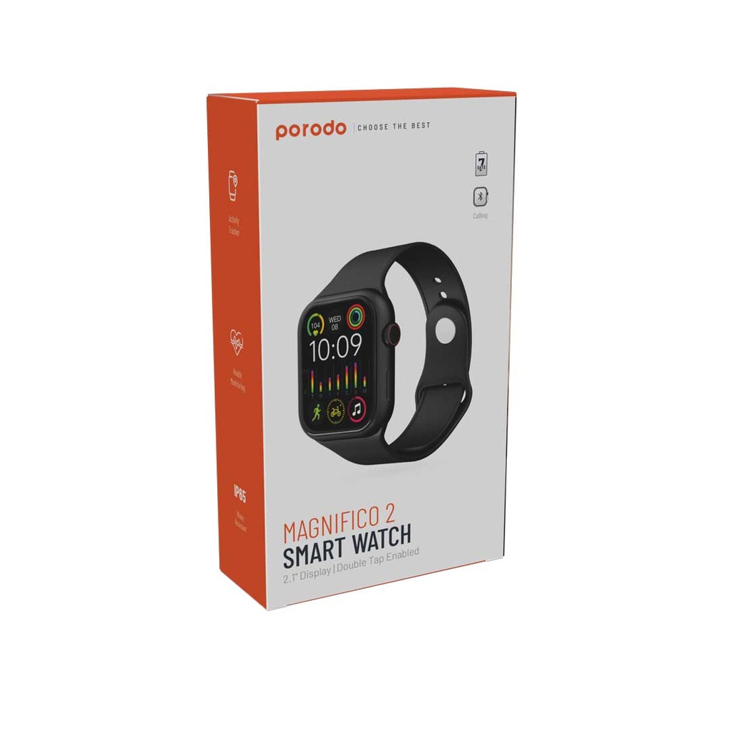 PORODO MAGNIFICO 2 SMART WATCH TITANIUM PD-MAGNIFICO 2-TI thumbnail 2