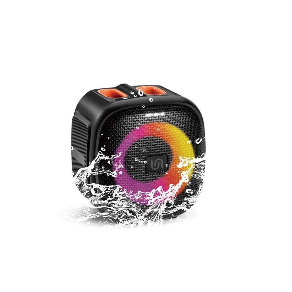PORODO SOUNDTEC PORTABLE FLASH SPEAKER 16W BLACK PD-STRGBS-BK thumbnail 3