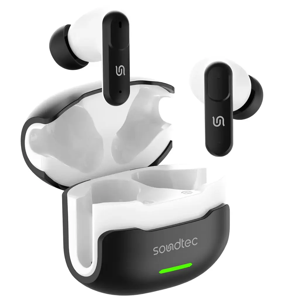 PORODO SOUNDTEC PROSOUND TWS WIRELESS EARBUDS BLACK PDSTBUDSBK thumbnail 3