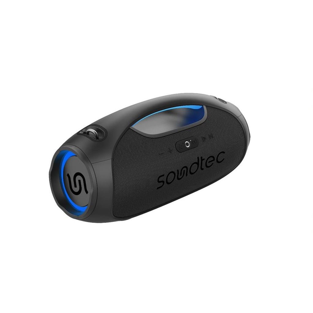 PORODO SOUNDTEC RUSH EUPHORIC BASS PORTABLE SPEAKER BLACK