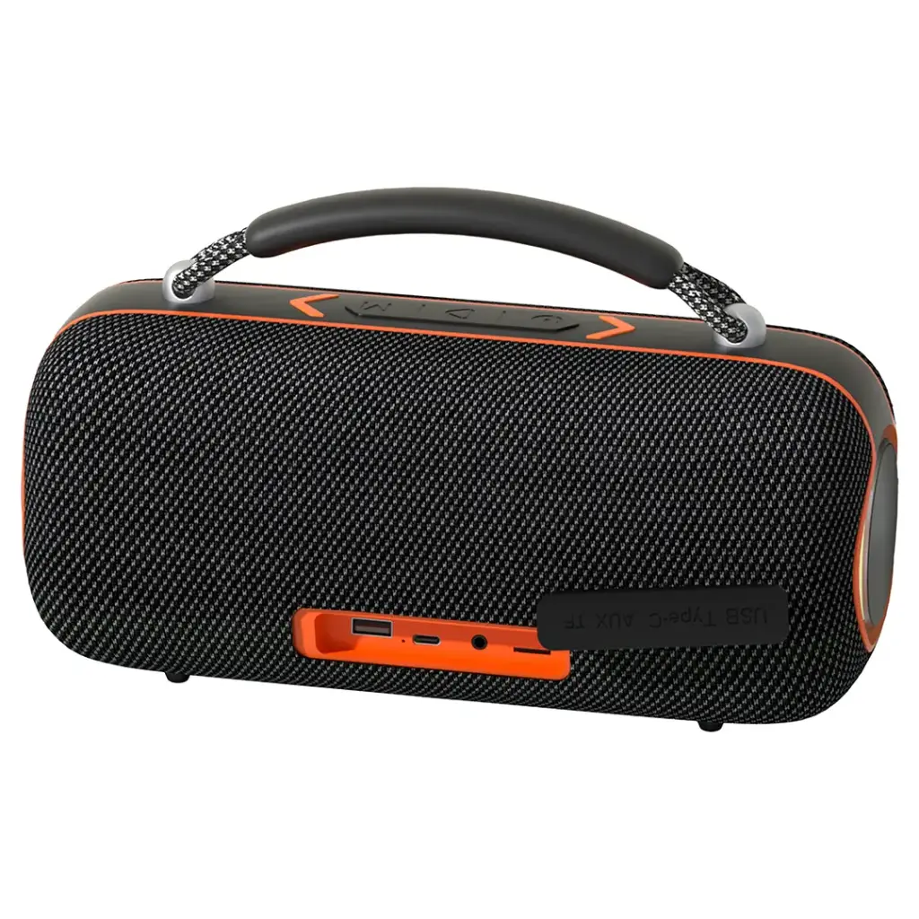 PORODO SOUNDTECH SONIFY PORTABLE WIRELESS SPEAKER BLACK PDSTBTSH9BK thumbnail 4