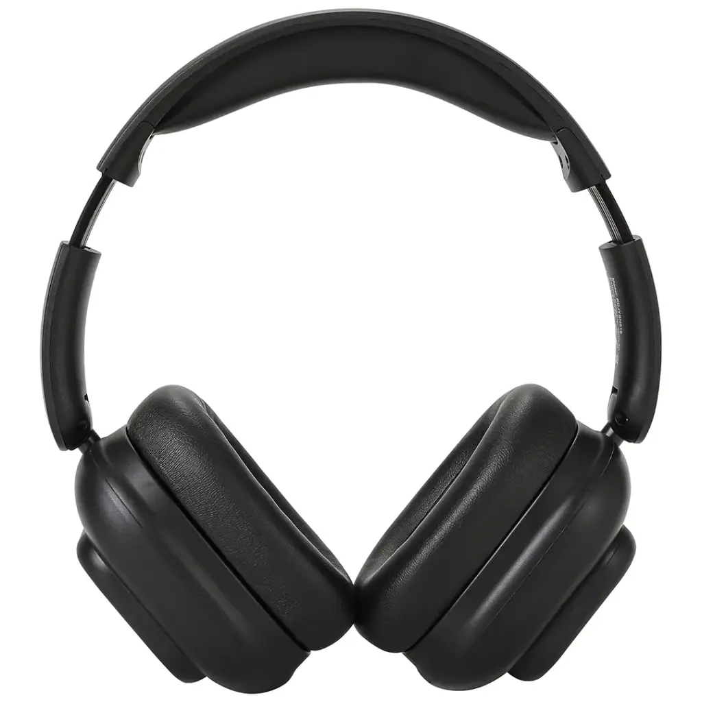 PORODO SOUNDTEC TOUCH WAVE ANC HEADPHONE WITH DETACHABLE TOUCH SCREEN BLACK PDJYBN618BK thumbnail 4