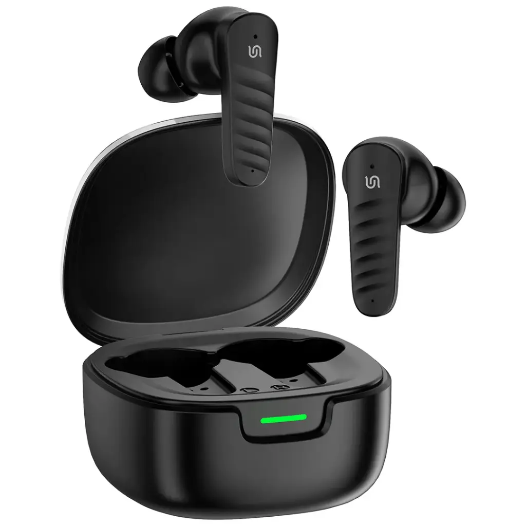 PORODO SOUNDTEC ULTRAFIT TWS WIRELESS EARBUDS ERGONOMIC IN EAR DESIGN BLACK PDSTARBBK thumbnail 2