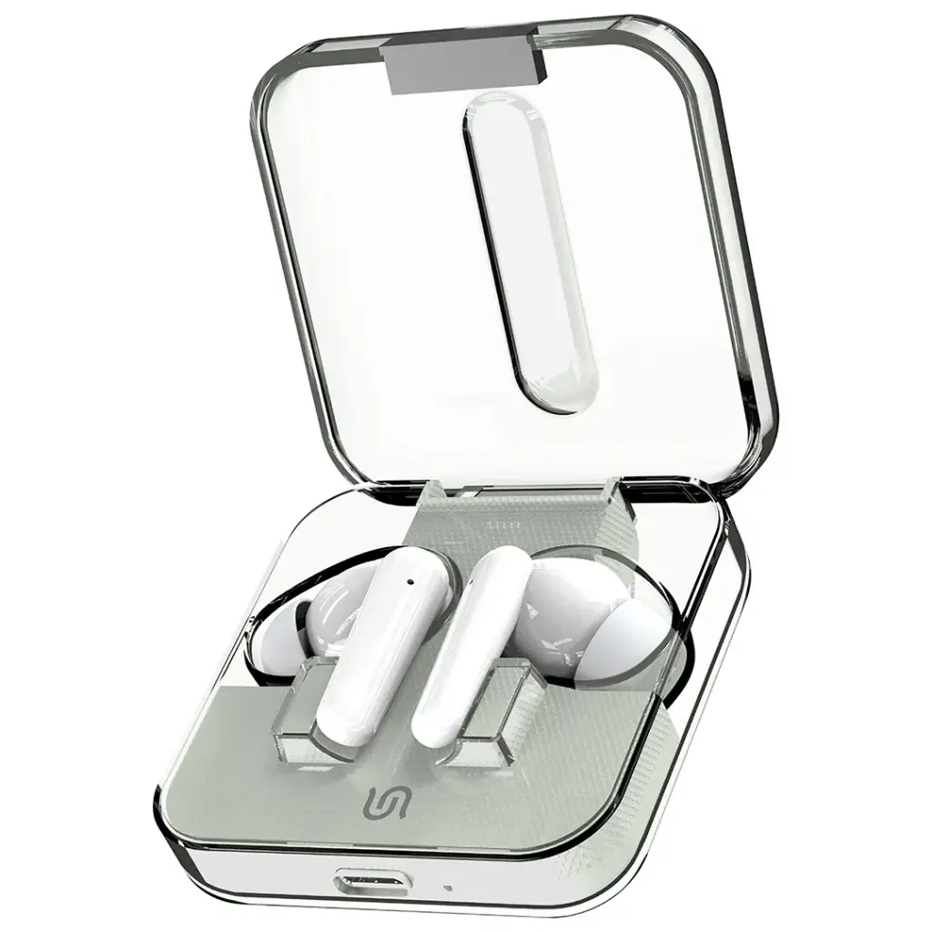 PORODO SOUNDTECH VIBE WIRELESS EARBUDS WHITE PDSTS168WH thumbnail 2