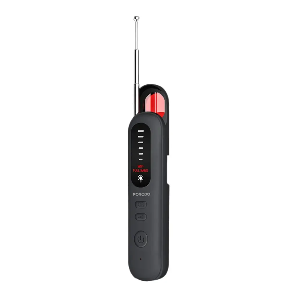 PORODO SPY GUARD WIRELESS SIGNAL AND CAMERA DETECTOR BLACK PD-ETK11-BK thumbnail 4