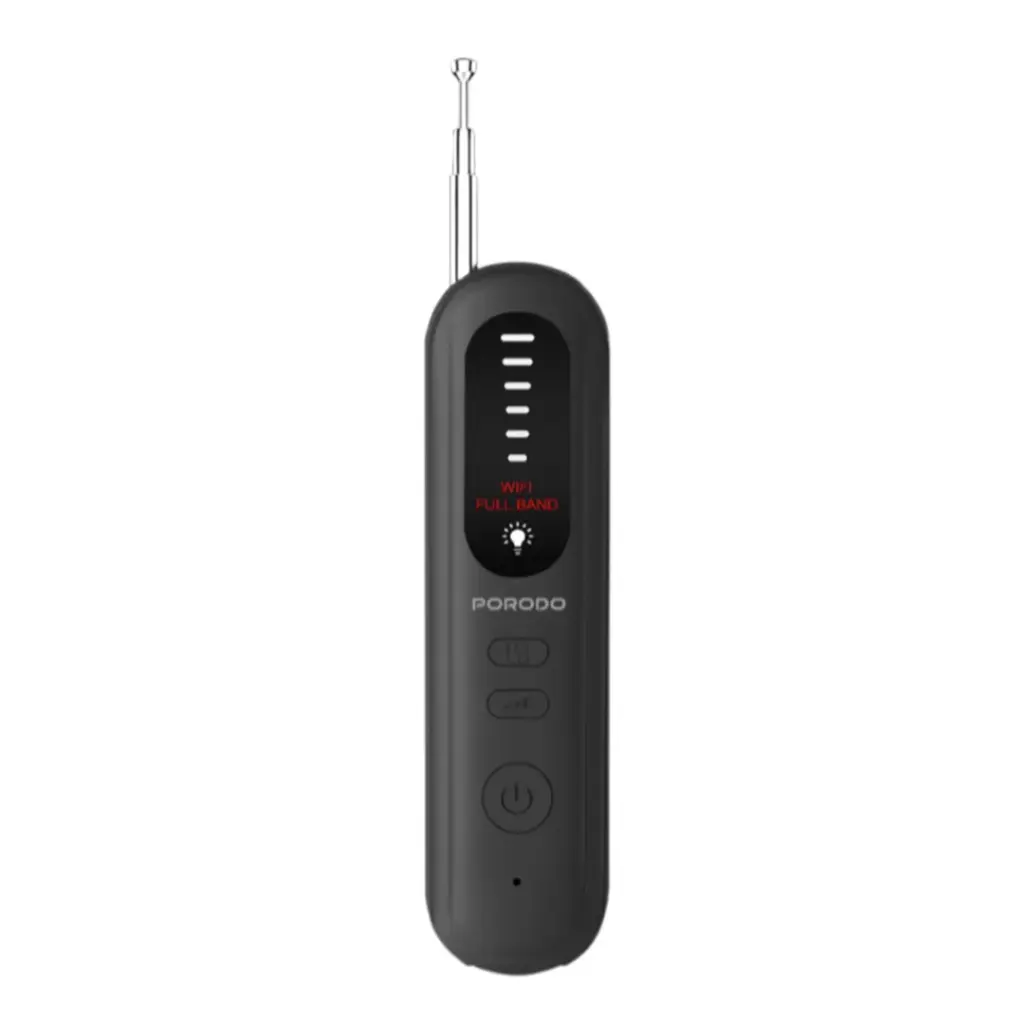 PORODO SPY GUARD WIRELESS SIGNAL AND CAMERA DETECTOR BLACK PD-ETK11-BK thumbnail 3