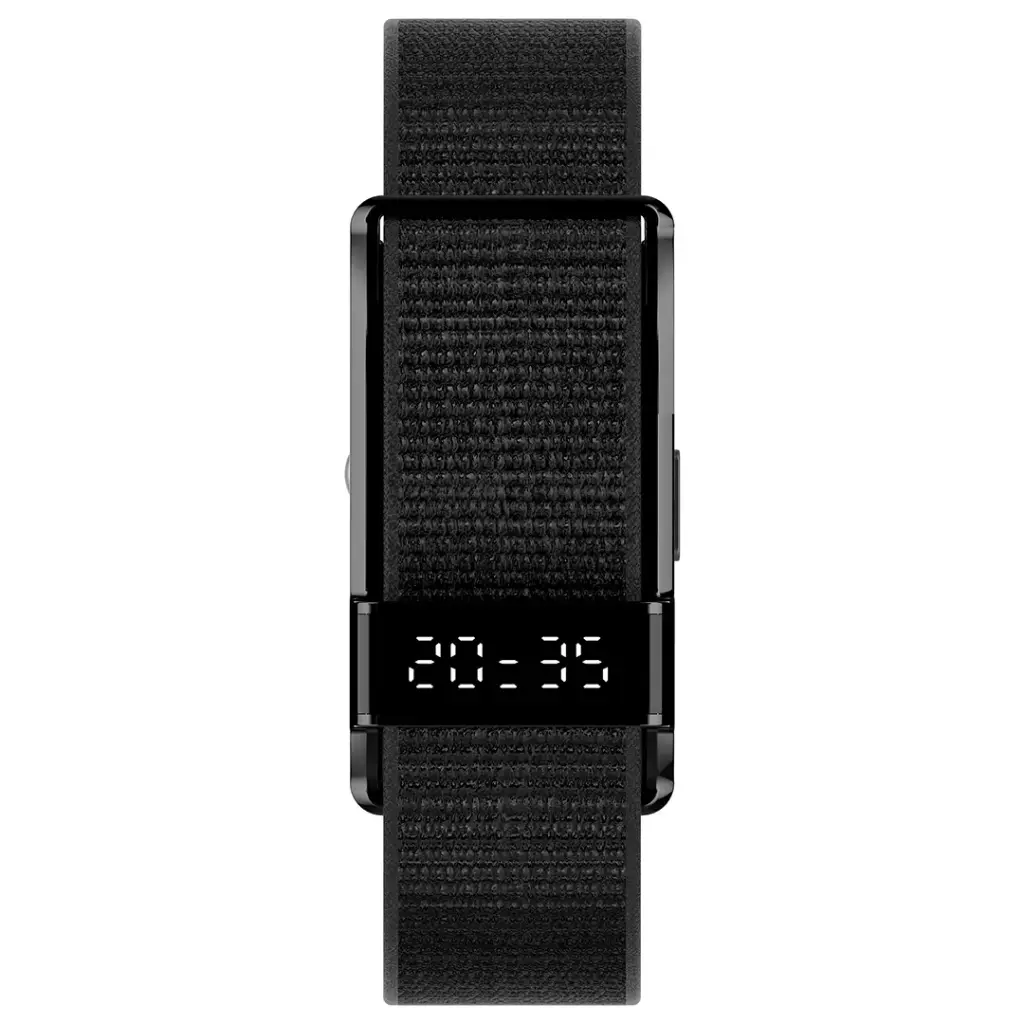 PORODO TRACKFIT PRO SMART BRACELET FITNESS TRACKER WITH DISPLAY APP BLACK PDS18BK thumbnail 2