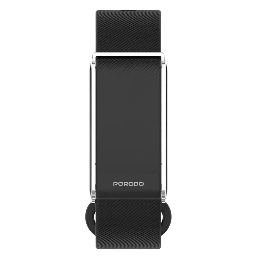 PORODO TRACKFIT SCREENLESS SMART FITBAND BLACK PDSB1062BK thumbnail 3