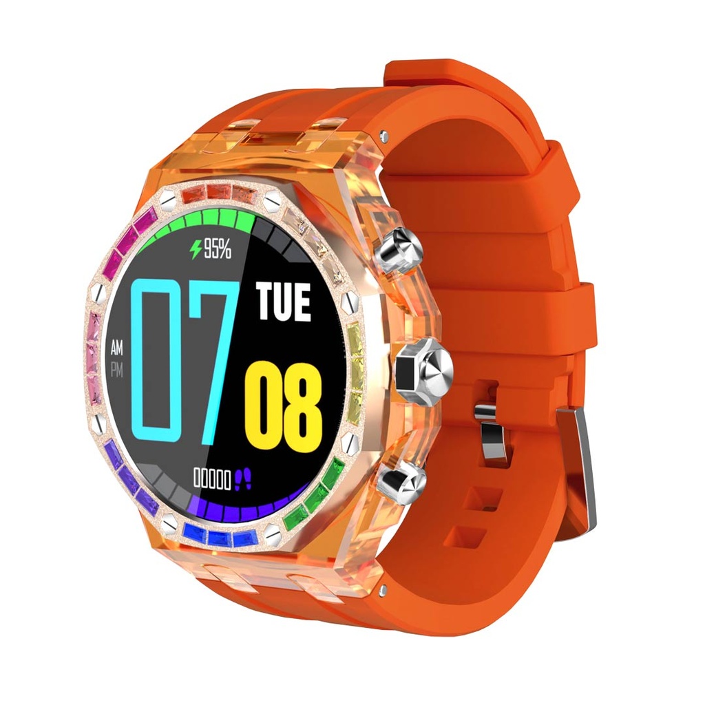 PORODO TRANSPARENT CRISTALLO AP ORANGE PD-CRISTALLOAPT-OG thumbnail 3