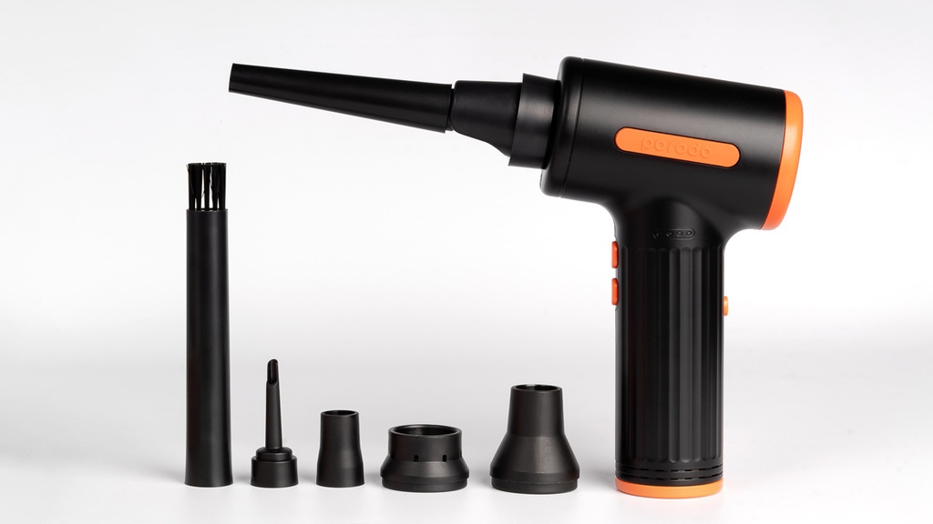 PORODO PORTABLE HANDHELD SUPER DUSTER VACUUM BLACK thumbnail 2
