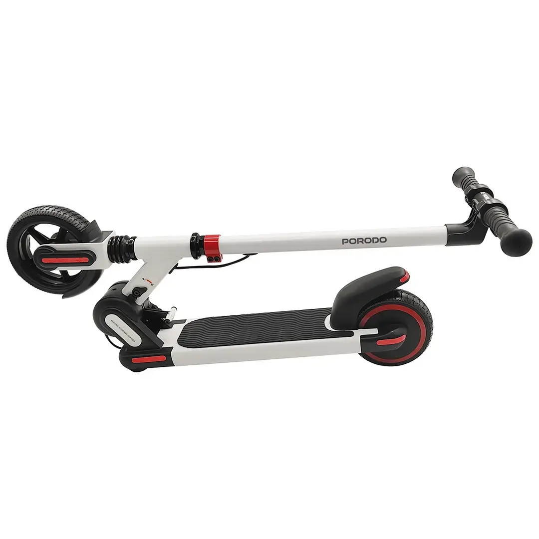 PORODO VIM KIDS ELECTRIC SCOOTER 150W 5-8KM WHITE PDLFSTJL019WH thumbnail 3