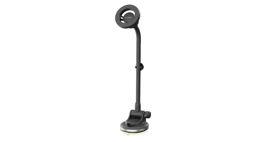 PORODO VINDEX MAGNETIC CAR MOUNT WITH EXTENDED FLEXIBLE POLE BLACK PDMCPH68BK
