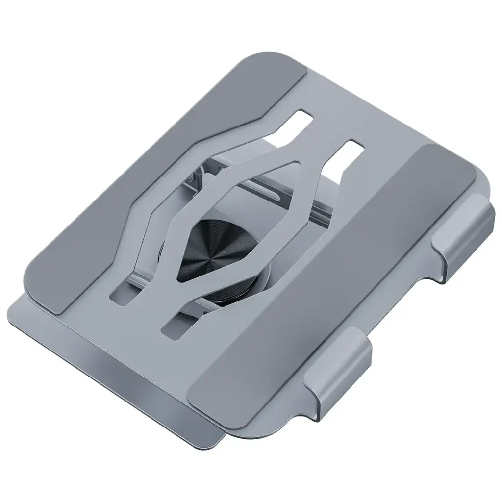 PORODO ZELO 360 ROTATABLE TABLET HOLDER SILICONE GRIP GREY PDD158GY thumbnail 2