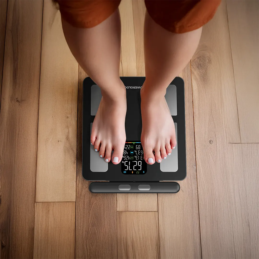 POWEROLOGY ADVANCED PRECISION SMART SCALE BLACK P8EBSCALE thumbnail 2