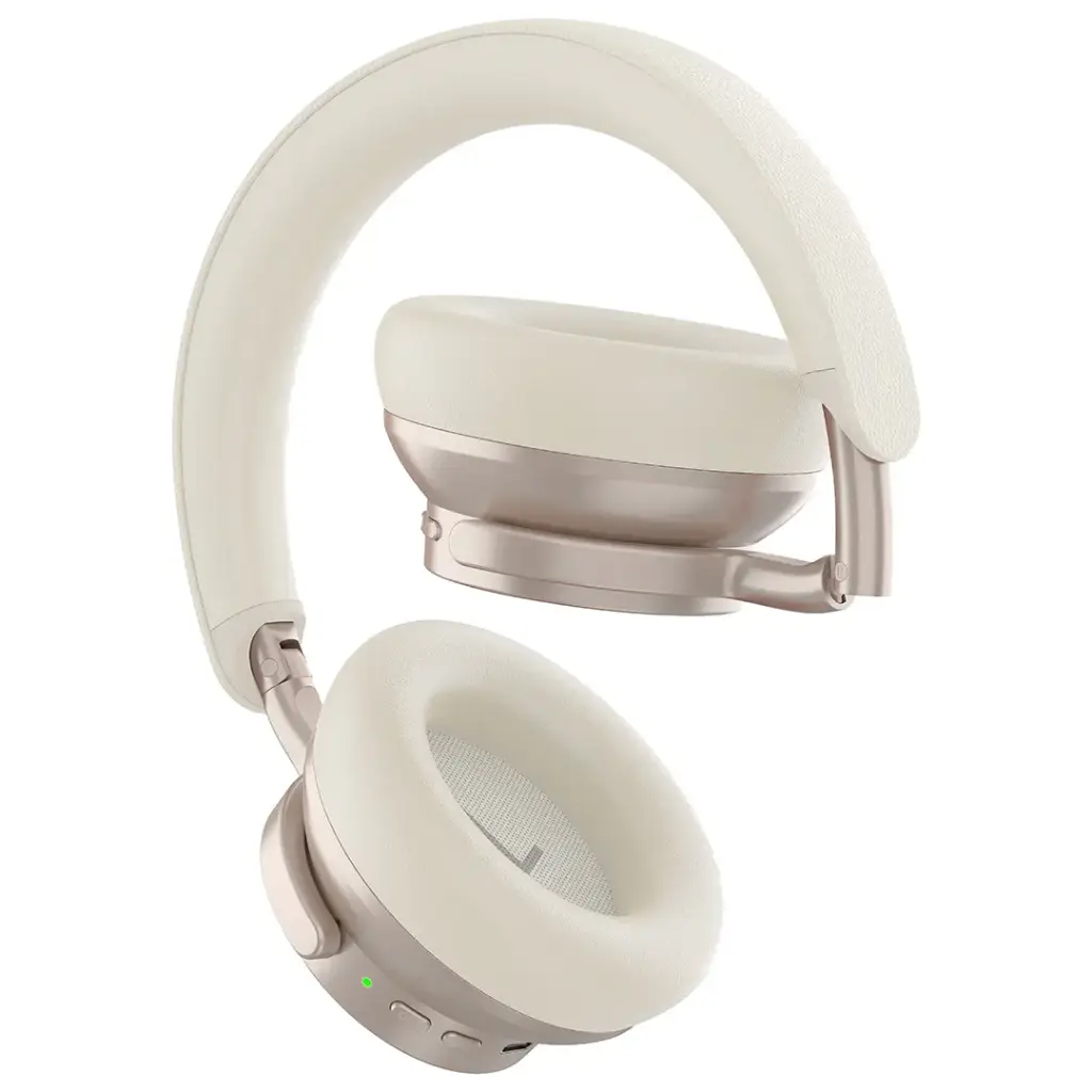 POWEROLOGY ASTRO ANC WIRELESS HEADPHONE BEIGE PWQYSV32BG thumbnail 2