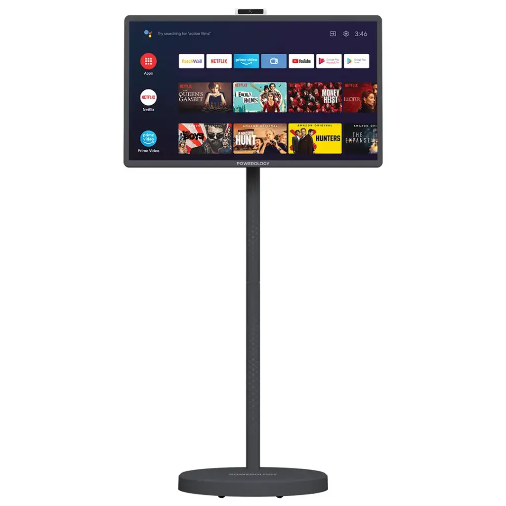 POWEROLOGY BANF 32 PORTABLE SMART MONITOR GRAY PWHSD01GY