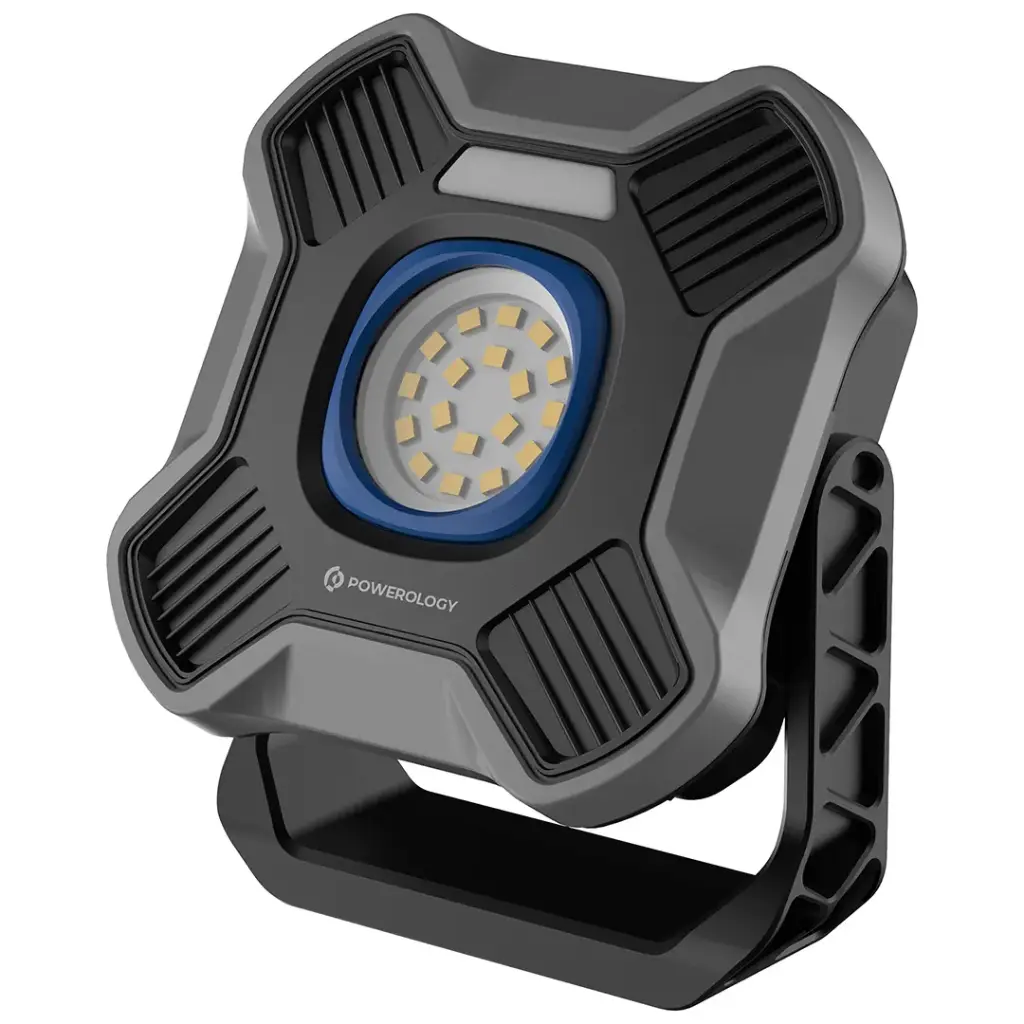 POWEROLOGY BRILLITE 3600MAH WORK LIGHT BLACK PWZF40138BK thumbnail 3