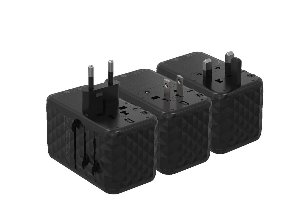 POWEROLOGY 4 PORT UNIVERSAL GAN SUPAR CHARGER PD100W thumbnail 3