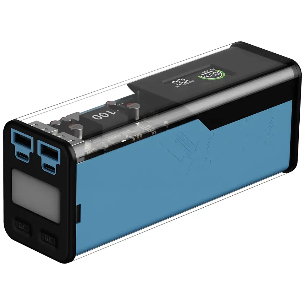 POWEROLOGY ENERGIE 27000MAH POWER BANK WITH AC OUTLET BLACK PPBCHA93BK thumbnail 2