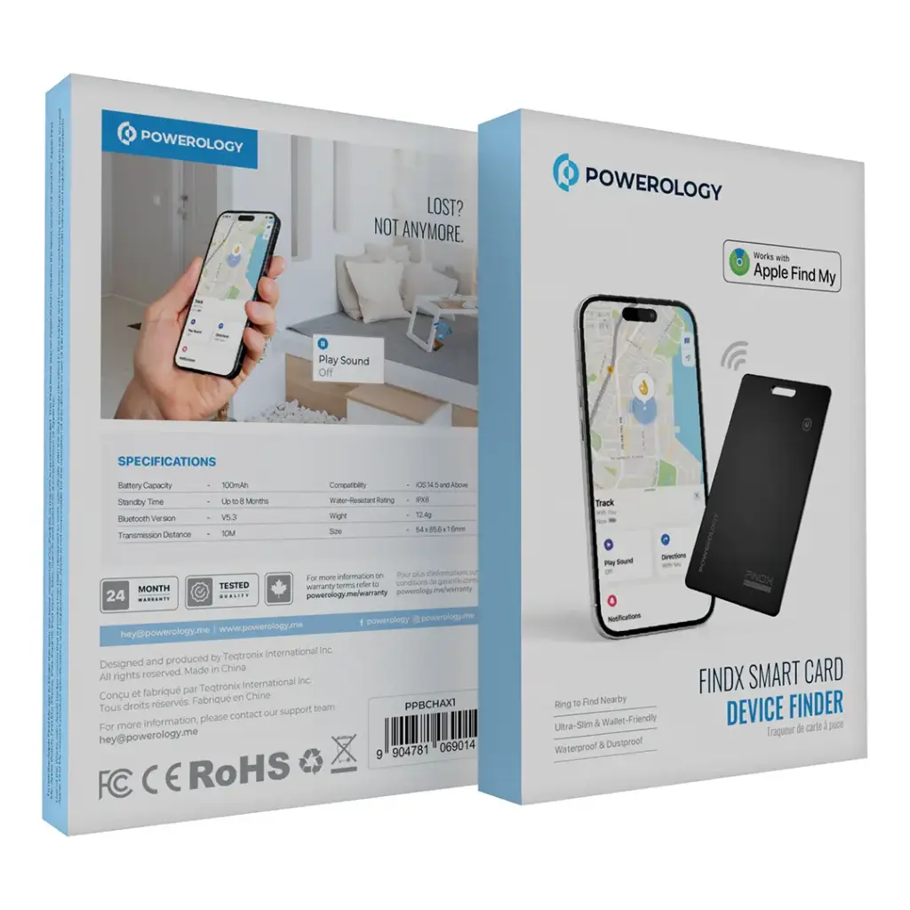 POWEROLOGY FINDX SMART CARD DEVICE FINDER PPBCHAX1 thumbnail 3