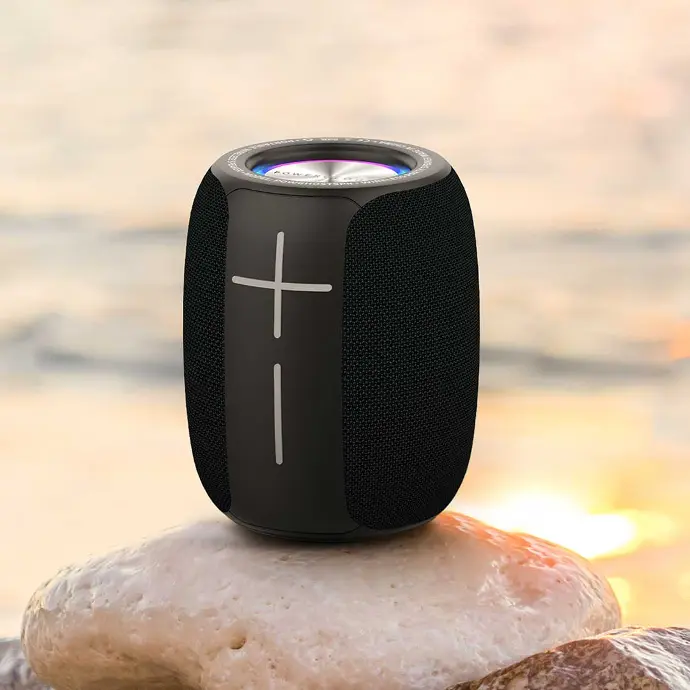 POWEROLOGY GHOST WIRELESS BLUETOOTH SPEAKER BLACK thumbnail 2