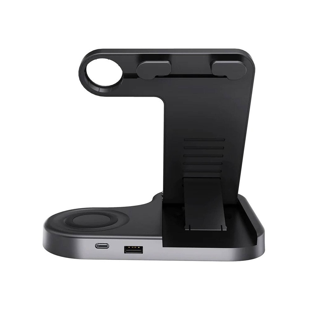 POWEROLOGY 3 IN 1 POWERSTAND PRO WIRELESS CHARGER 15 W BLACK P3IN1QI thumbnail 5