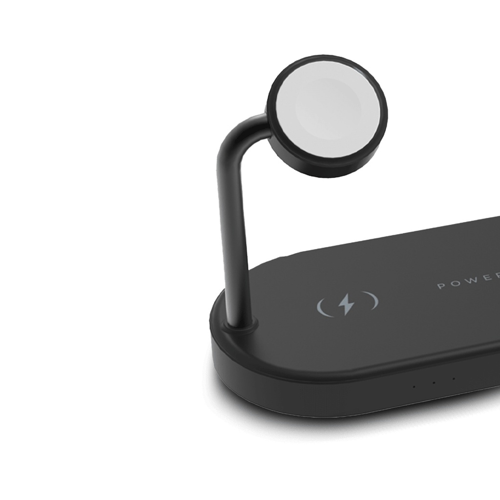 POWEROLOGY 4 IN 1 FAST CHARGING POWER DOCK 65W BLACK P41MFCHBK thumbnail 2