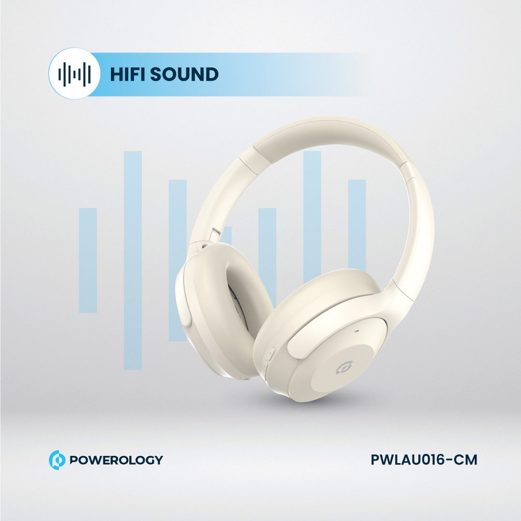 POWEROLOGY HYBRID ANC HEADPHONE CREAM PWLAU016-CM thumbnail 5