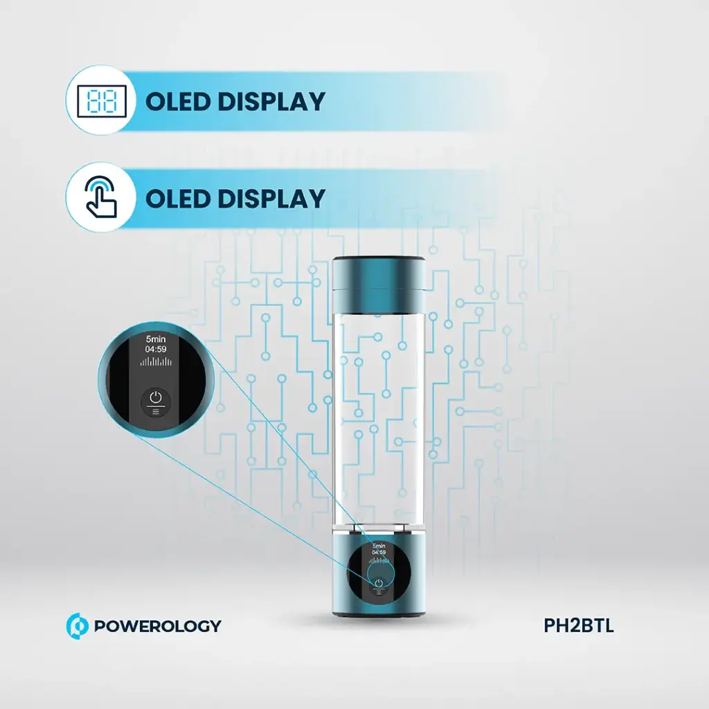 POWEROLOGY HYDROGEN RICH WATER GENERATOR PH2BTL thumbnail 7