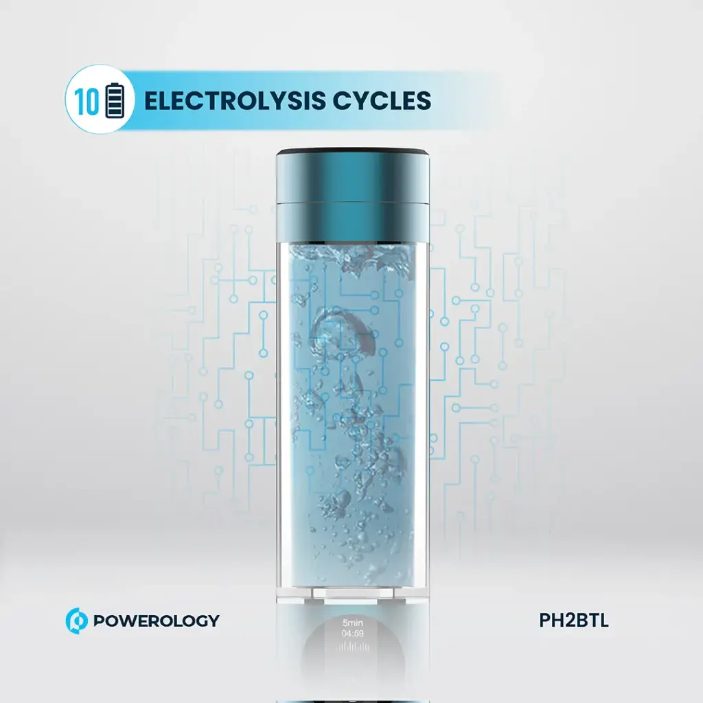 POWEROLOGY HYDROGEN RICH WATER GENERATOR PH2BTL thumbnail 6