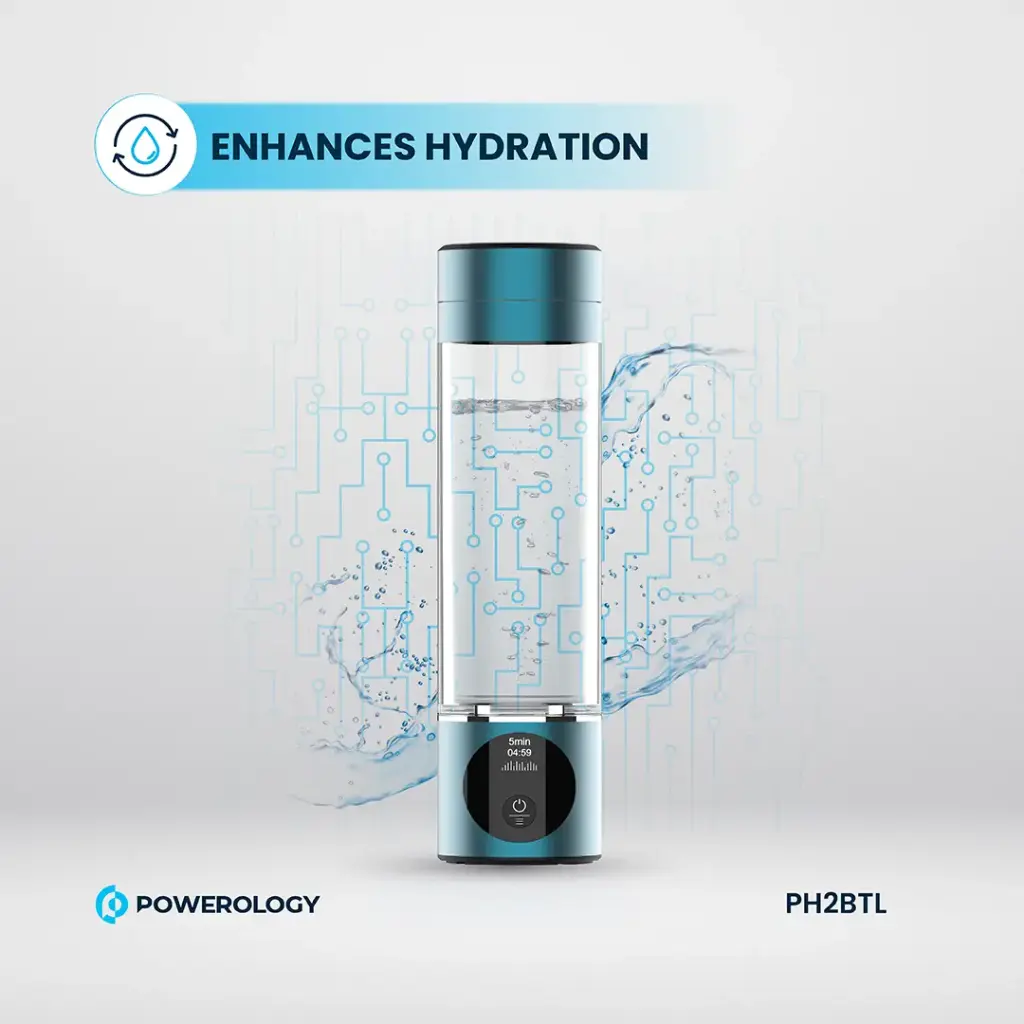 POWEROLOGY HYDROGEN RICH WATER GENERATOR PH2BTL thumbnail 11
