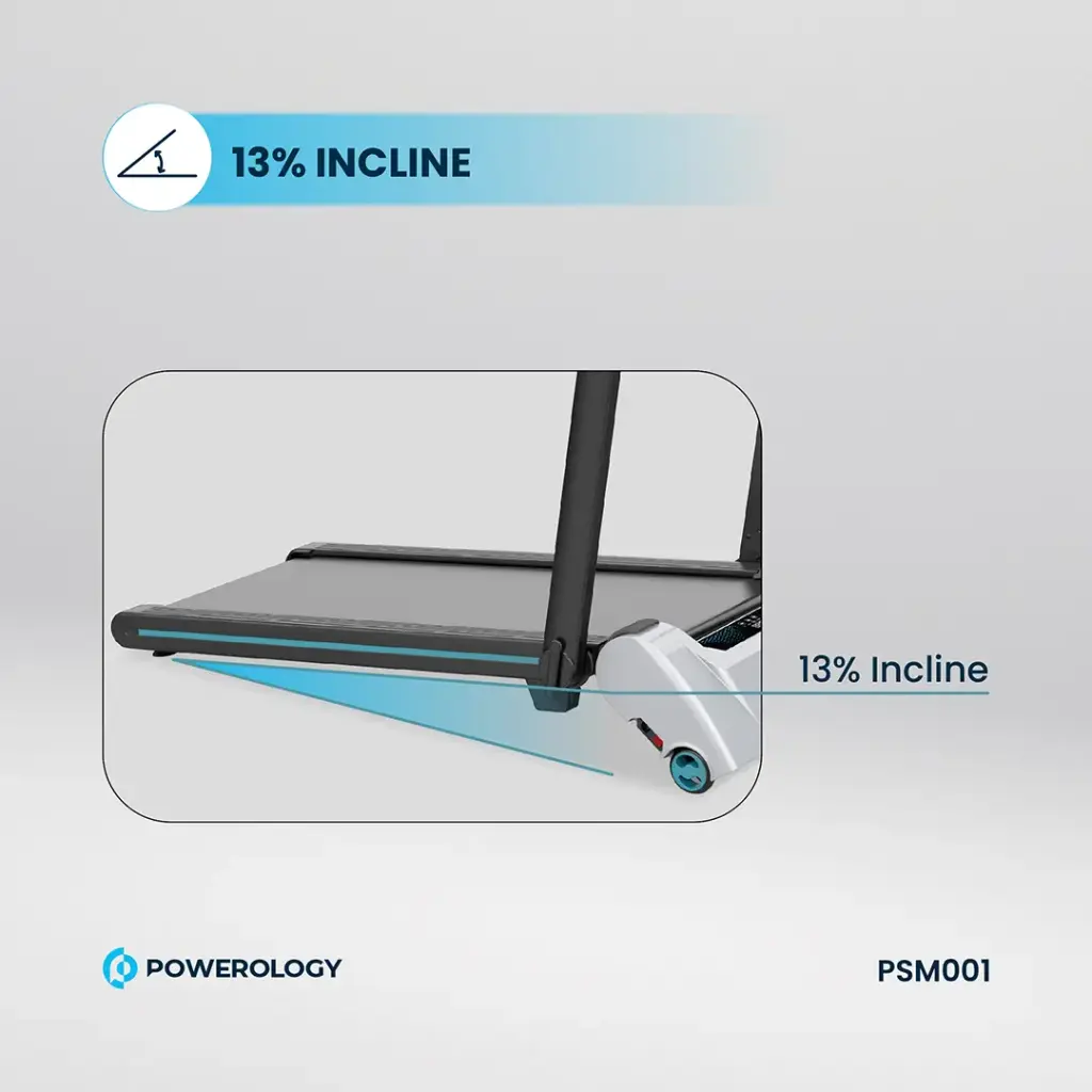 POWEROLOGY INCLINE FOLDING TREADMILL PSM001 thumbnail 3