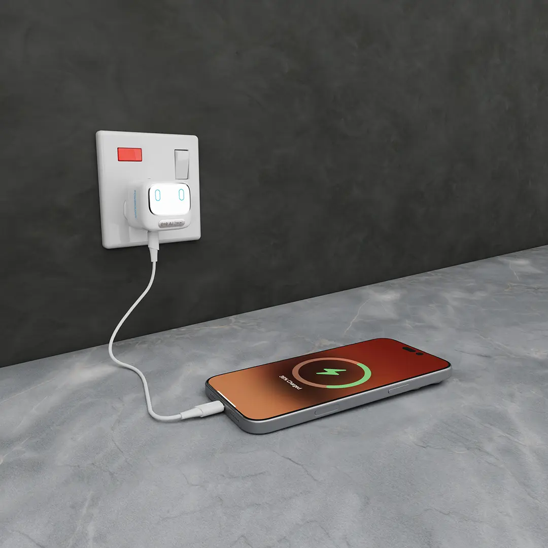 POWEROLOGY LUMIX GAN AI POWER CHARGER-WHITE-PWCUQC052WH thumbnail 2