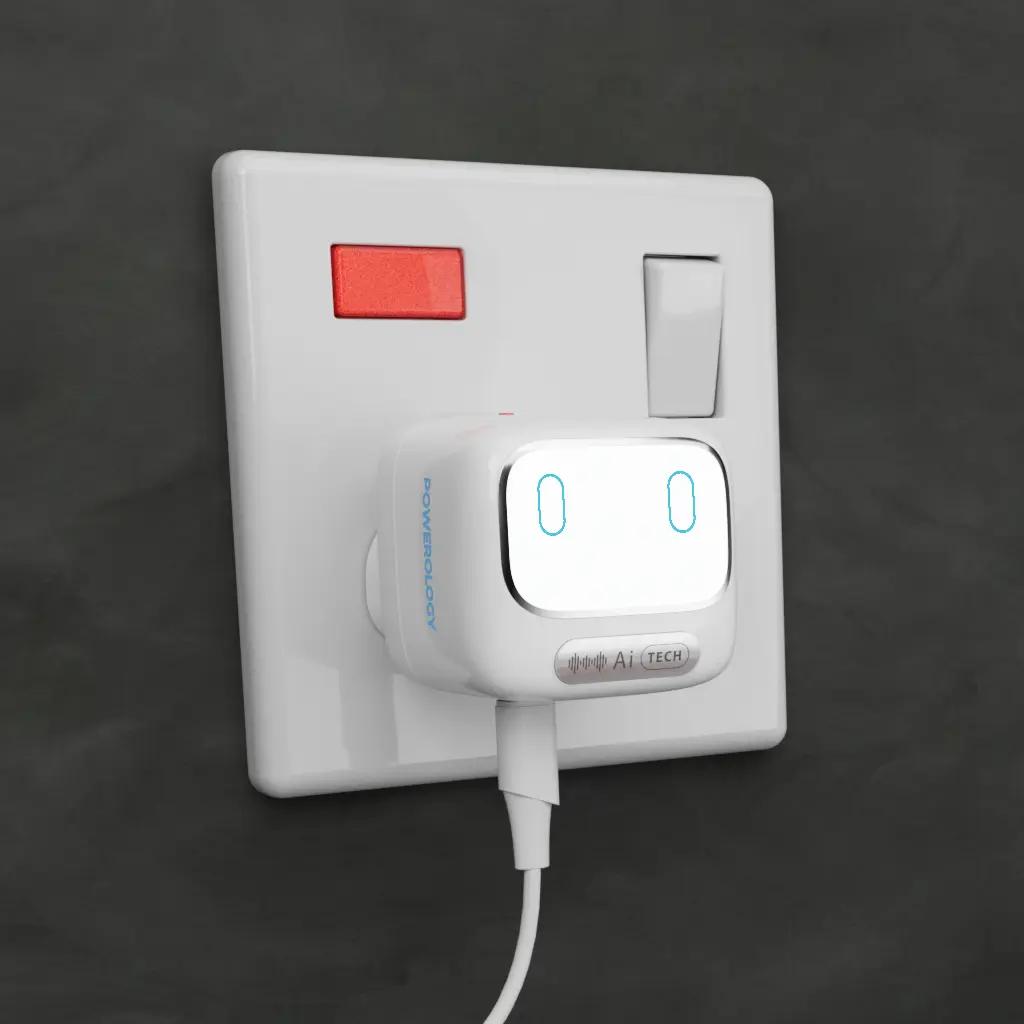 POWEROLOGY LUMIX GAN AI POWER CHARGER-WHITE-PWCUQC052WH thumbnail 3