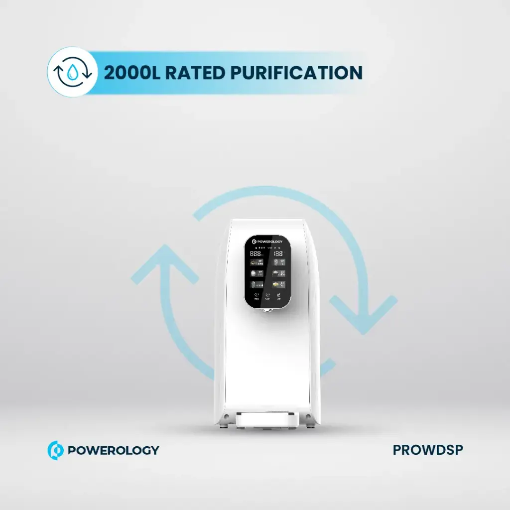 POWEROLOGY REVERSE OSMOSIS WATER PURIFIER AND DISPENSER WHITE PROWDSP thumbnail 7