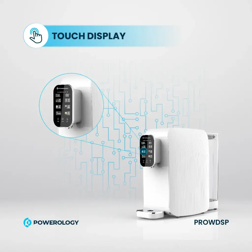 POWEROLOGY REVERSE OSMOSIS WATER PURIFIER AND DISPENSER WHITE PROWDSP thumbnail 4