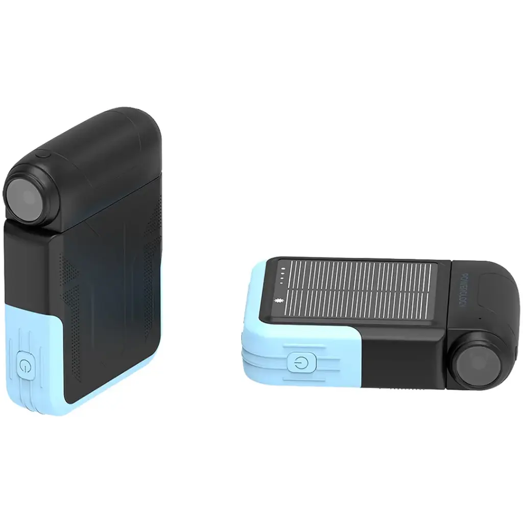 POWEROLOGY SANTE 10000MAH SOLAR POWERBANK BLACK PPBDS05BK thumbnail 5