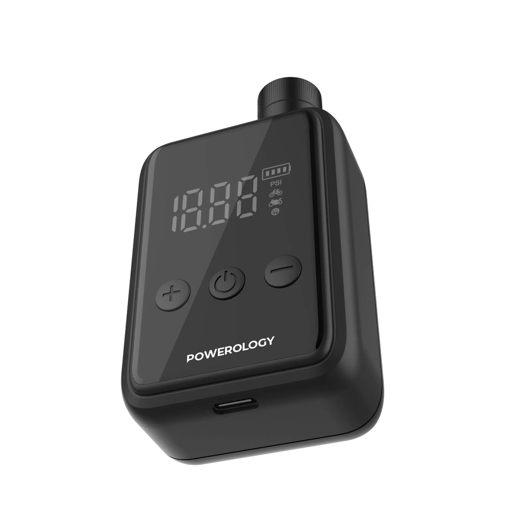 POWEROLOGY SUPER COMPACT TIRE INFLATOR BLACK P25CMAPBK thumbnail 5