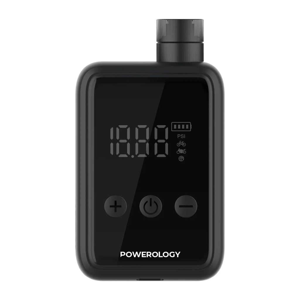 POWEROLOGY SUPER COMPACT TIRE INFLATOR BLACK P25CMAPBK thumbnail 4