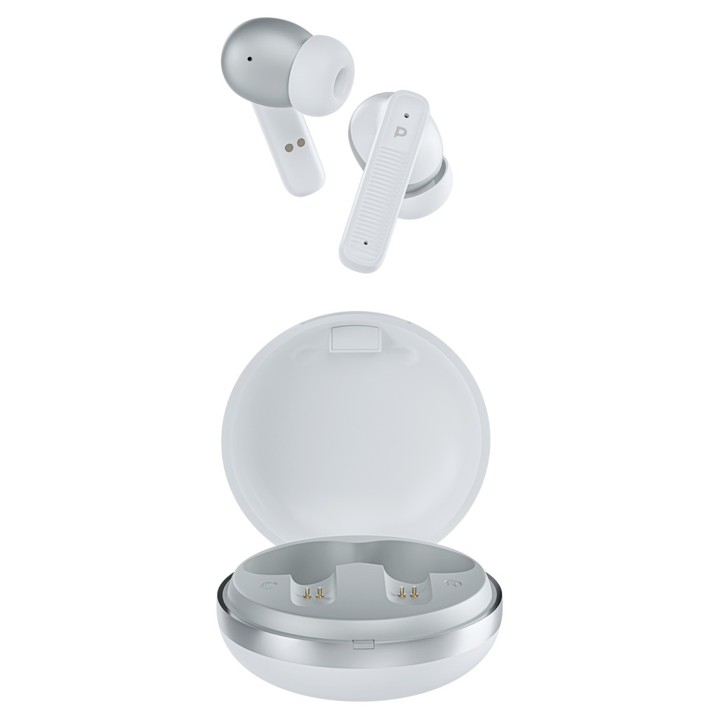 POWEROLOGY QUAD ENC TRUE WIRELESS BUDS WHITE PWLAU006WH thumbnail 3