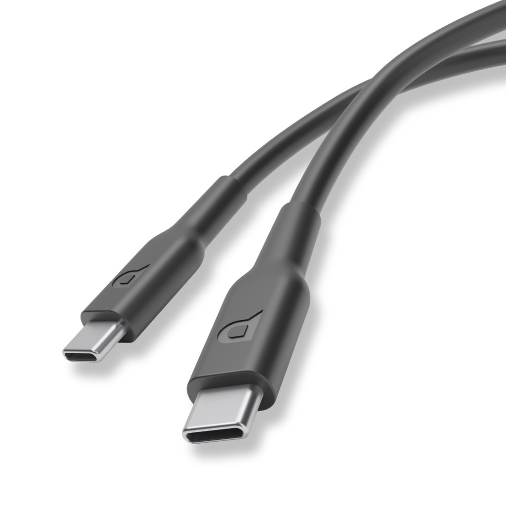 POWEROLOGY TYPE C TO TYPE C CABLE 1.2M PD100W BLACK PWCTC1M-BK thumbnail 4