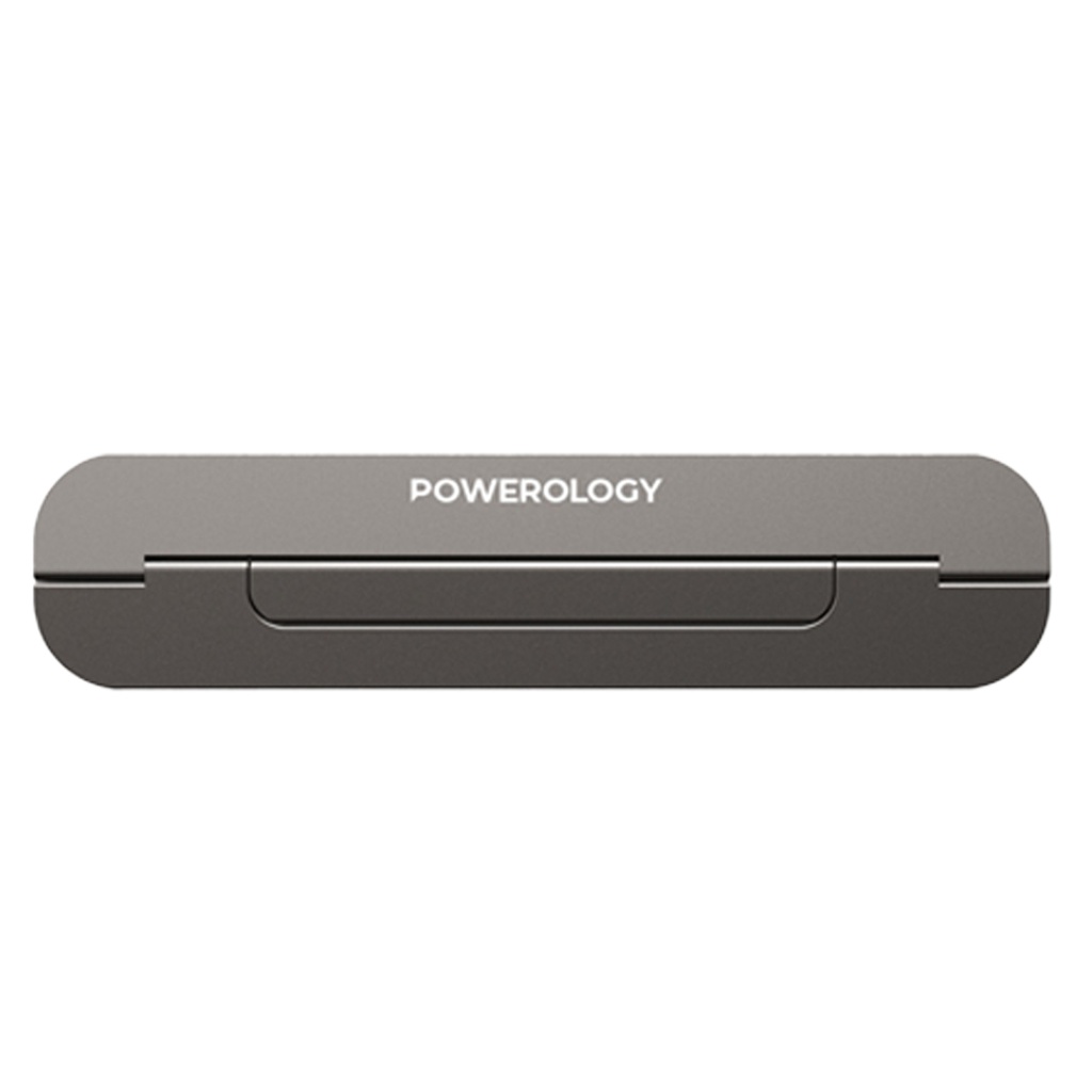 POWEROLOGY ULTRA THIN LAPTOP STAND ALUMINUM GRAY PAFPLSGY thumbnail 4