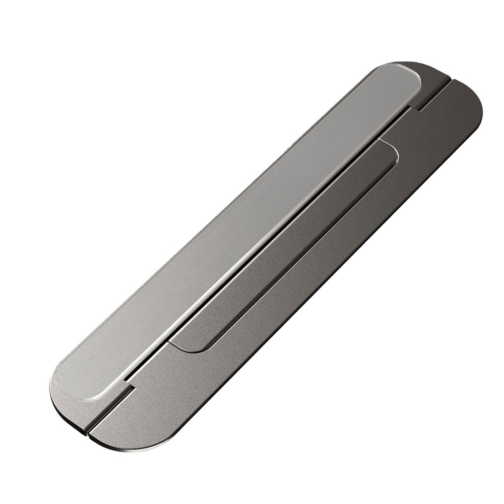 POWEROLOGY ULTRA THIN LAPTOP STAND ALUMINUM GRAY PAFPLSGY thumbnail 3