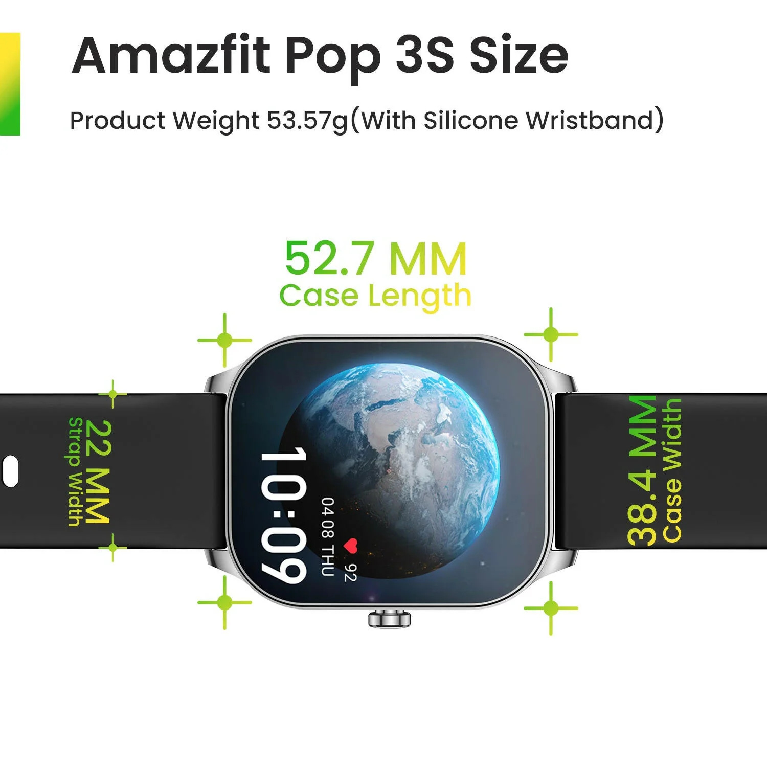 Amazfit Pop 3S Smart Watch thumbnail 3