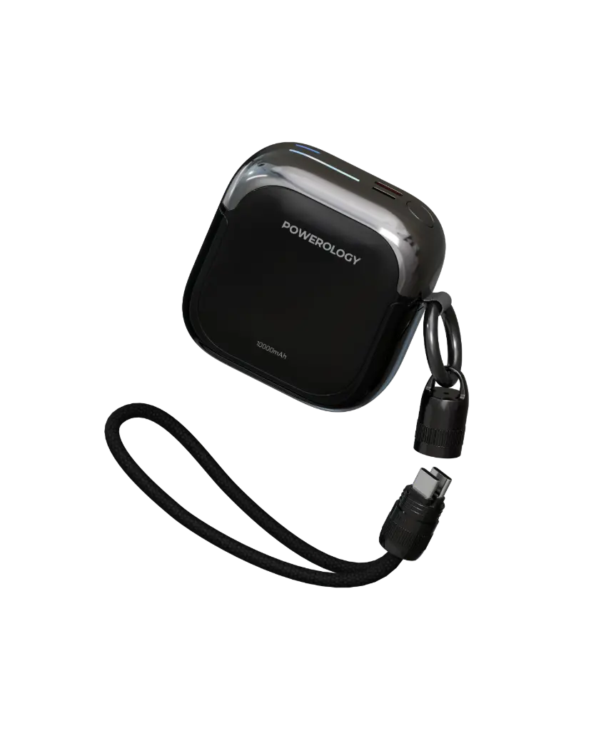 POWEROLOGY BAHAMAS 10000MAH POWER BANK BLACK PPBCHA103BK