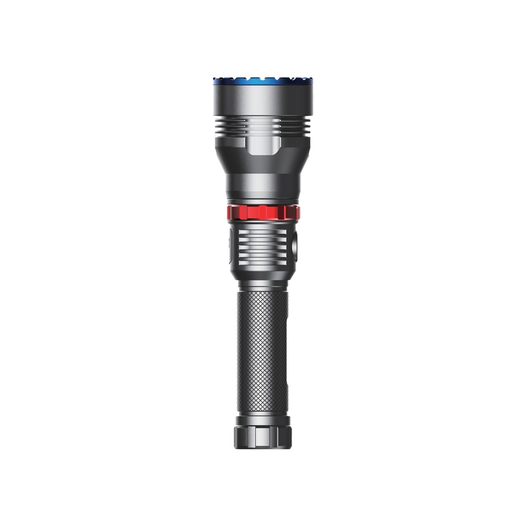 POWEROLOGY 4000MAH WATERPROOF LED FLASH LIGHT PP064-PPBCHA64-BK
