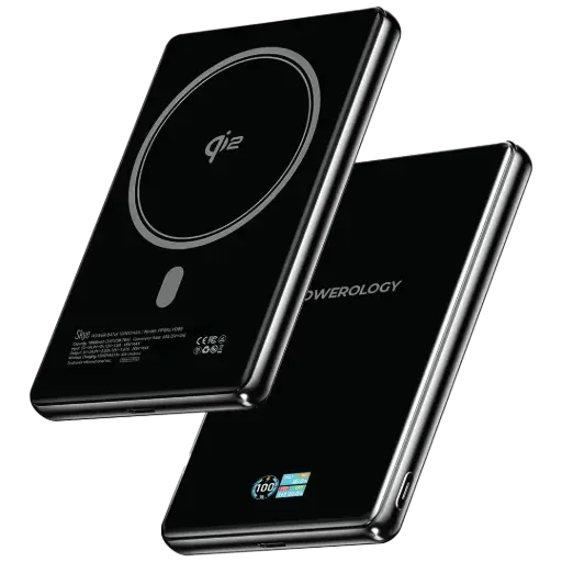 POWEROLOGY SKYE 10000MAH MAGSAFE POWER BANK BLACK PPBKLYD89BK