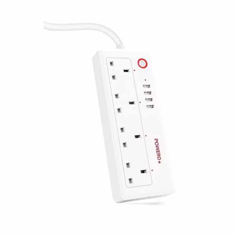 POWEROPLUS SMART POWER STRIP WITH 20W PD WHITE PR-PSS4UKPD thumbnail 2