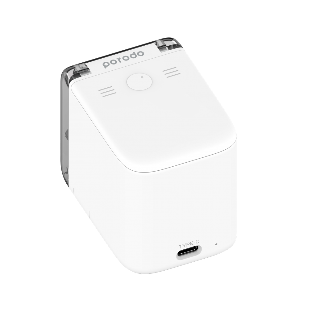 PORODO LIFESTYLE PORTABLE HANDHELD PRINTER 850MAH WHITE thumbnail 2